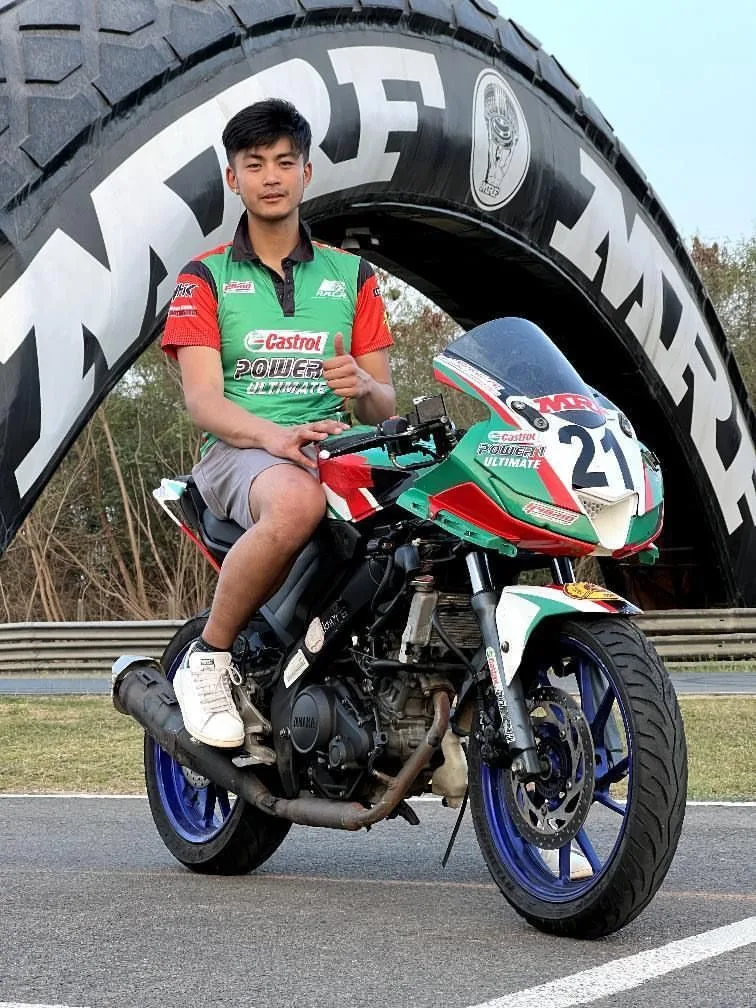 Indian National Motorcycle Racing Championship Ashwin