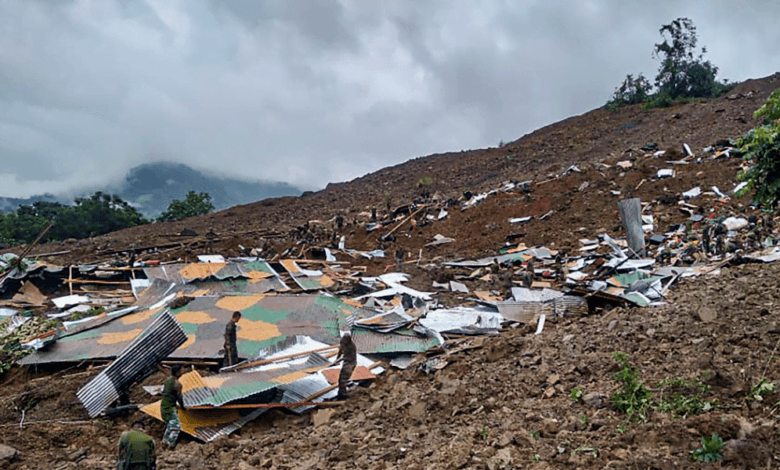 Massive Manipur landslide leaves hills in despair 1 Image: Wire