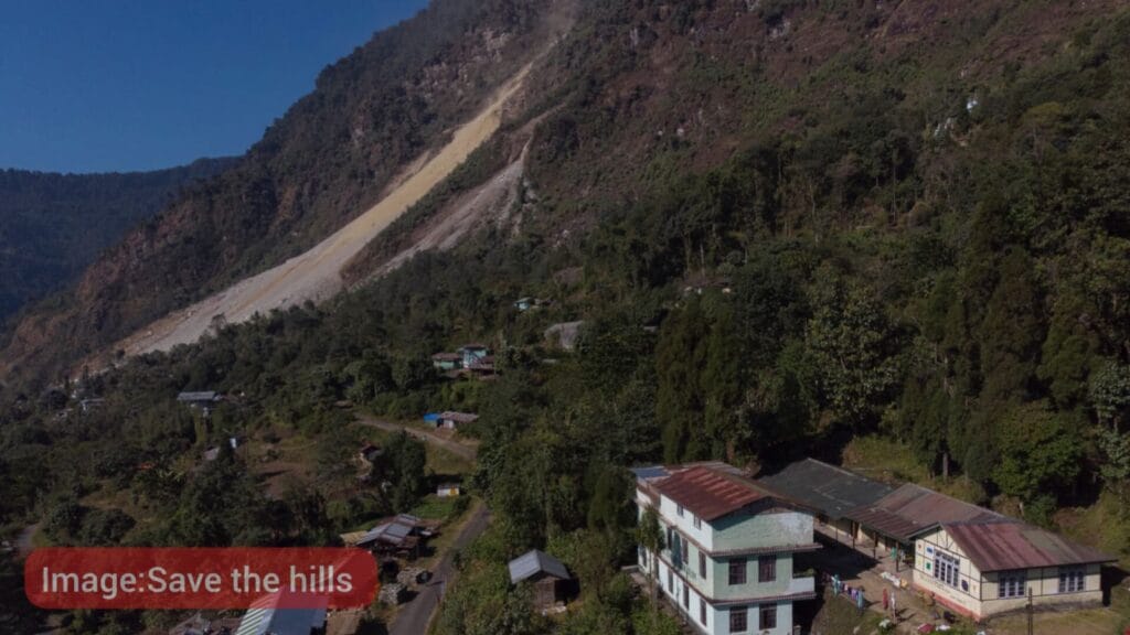 Unsettled landslide of Pathing village: When will things settle for Pathing residents? 2 o Sikkim Breaking News | News From Sikkim