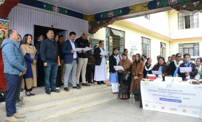 ICDS team promotes use of millets in everyday cooking during "District-Level Poshan Pakhwada" at Pakyong 1 337260532 139451212150644 4194308267472251959 n Sikkim Breaking News | Trending News