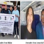 A seven member media team from Sikkim and Arunachal Pradesh embark on five-day VBSY Press Tour to Delhi