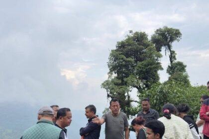 Heavy torrential rainfall during the night of 09/10 June 2026 caused extensive damage to roads, residential houses, agricultural land, drainage systems, and other public infrastructure across various parts of Ravangla Sub-Division on 10 June.