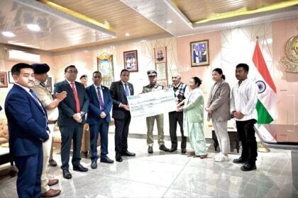 Family of Deceased 2nd IRBn Personnel Receives ₹1 Crore Insurance Claim Under SBI–Sikkim Police MoU