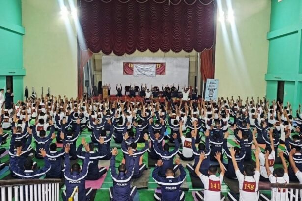 International Day of Yoga 2026 Countdown Event at SAP Training Headquarters, Pangthang