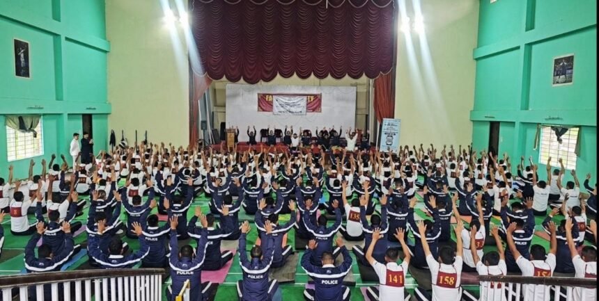 International Day of Yoga 2026 Countdown Event at SAP Training Headquarters, Pangthang