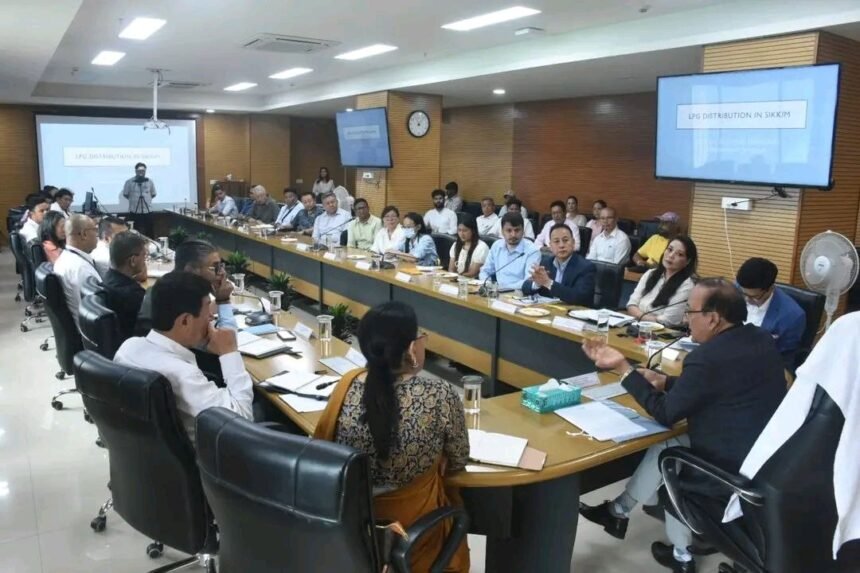 Vice Chairman ITS Reviews LPG and Petroleum Products Distribution in Sikkim