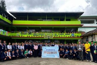 Ayurvidya (AYUSH School Health) Programme Conducted at Darap Senior Secondary School