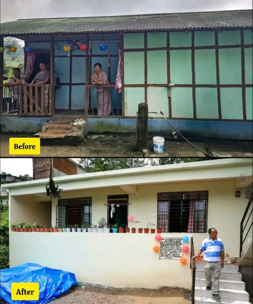 MLA Gnathang-Machong cum Advisor inaugurates rural development and community welfare initiatives at Gnathang-Machong constituency