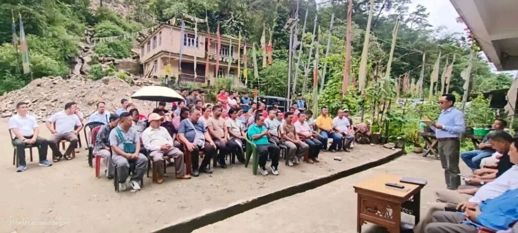 Area Expansion Programme on Bamboo Plantation Under the National Bamboo Mission (NBM),organised by Department of Horticulture, Mangan District,North Sikkim.