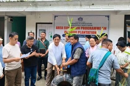 Area Expansion Programme on Bamboo Plantation Under the National Bamboo Mission (NBM),organised by Department of Horticulture, Mangan District,North Sikkim.