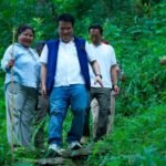 Gyalshing District Administration conducts joint Inspection of Rimbi-Singlitam landslide area. Tourism Minister, DC take stock of situation